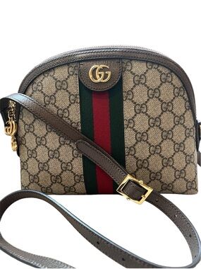 Gucci Ophidia Dome Crossbody Shoulder Bag Authentic
